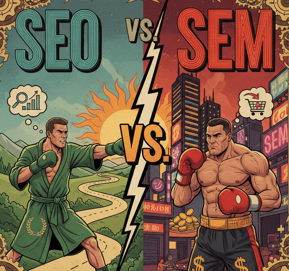 SEO o SEM, ¿qué estrategia es mejor para mi sitio web? | Gulupa Digital SEO-o-SEM