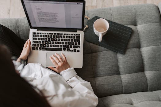 Imagen de estrategia de contenido y trabajo en escritorio