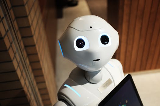 Imagen conceptual de inteligencia artificial y análisis de datos